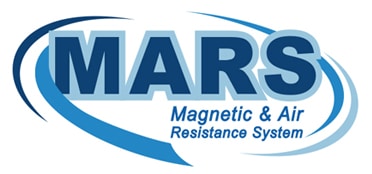 picture of magnetic air and resistance system logo called mars