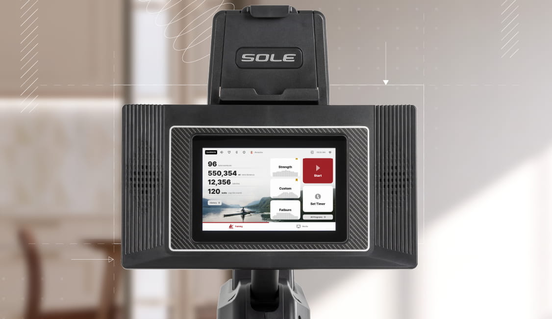 Sole SR550 Display Screen